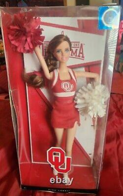 Barbie Ou 2012 Université D'oklahoma Edition Limitée Cheerleader Doll