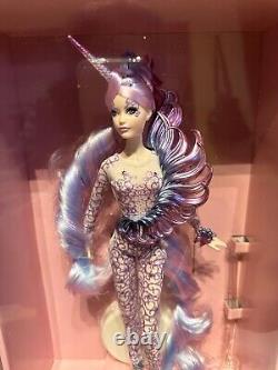 Barbie Signature Licorne Déesse Série Mythique Muse Édition Limitée NRFB Dans son Embarcation