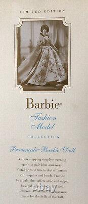 Barbie Silkstone Mode Modèle Provençale Edition Limitée Nrfb 2001