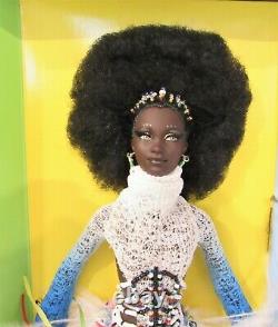 Barbie Tresures D'afrique Mbili Doll 2002 Nib Edition Limitée Par Byron Lars