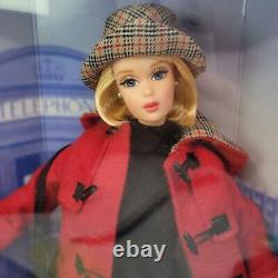 Barbie X Burberry Blue Étiquette Poupée Rare Limitée Utilisé
