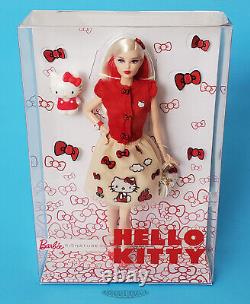 Barbie X Hello Kitty Edition Limitée Doll Clear Box 2017 Nouvelle Monnaie