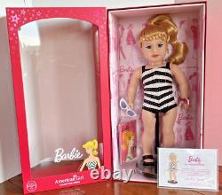 Barbie classique par American Girl Collectionneur Poupée 1752/5000 Édition Limitée Swarovski