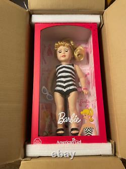 Barbie classique par American Girl Collector Doll Édition limitée # 738 NIB