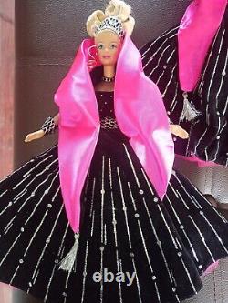 Barbie/doll Lot De 10 Fêtes Heureuses, Velvet D'hiver, Jewel, Française
