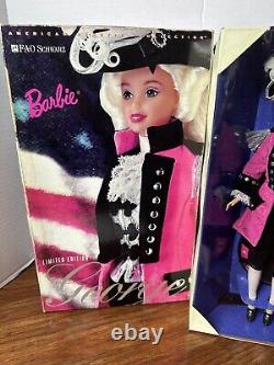 Barbie en tant que George Washington Édition limitée FAO Schwarz Mattel 1996 NRFB 17557
