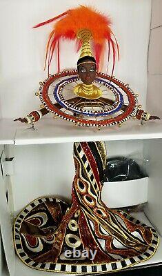 Bob Mackie Fantasy Goddess Of Africa 1999 Barbie Doll. Nrfb. Édition Limitée