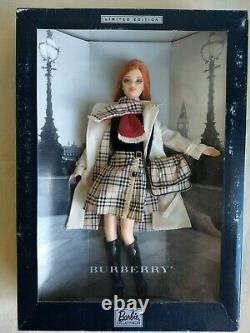 Burberry Barbie Doll (limited Edition) Box Jamais Ouvert