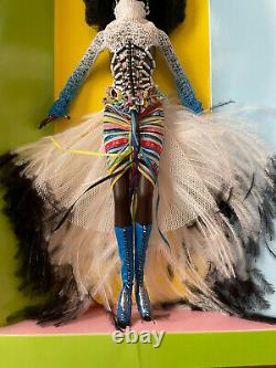 Byron Lars Mbili Barbie Doll Treasures Of Africa Limited Edition 2002 Mattel Nouveau