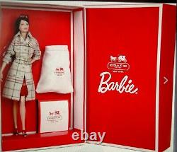 Coach Barbie Gold Label Limited 2013 Sac À Main En Cuir Nouveau