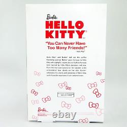 Collaboration de poupées BARBIE x Hello Kitty Limited 1000 Sanrio DWF58 Japon Nouveau