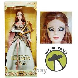 Collection Barbie Légendes d'Irlande La poupée bard Limited Edition Mattel B2511