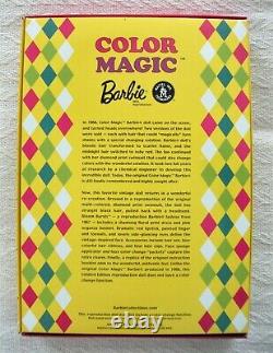 Color Magic Barbie Ltd Ed Doll & Fashion Reproduction B3437 Mattel 2003