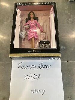 Diane Von Furstenberg Barbie Collectors Doll / Label Gold Edition Limitée 2006