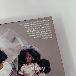 Dream Wedding Barbie Limited Edition African American 1993 Mattel 10713 Nib Nrfb