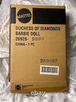 Duchesse Of Diamonds Barbie Doll Mattel 2000 Edition Limitée Dans La Boîte Postale