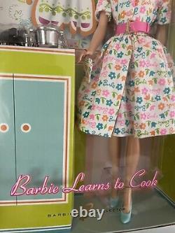 Édition Limitée Gold Label Barbie Apprend à Cuisiner 1965 Repro/NRFB/Rare/K9141 de 2006