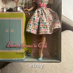 Édition limitée Gold Label Barbie apprend à cuisiner 1965 Repro/NRFB/Rare/K9141 de 2006