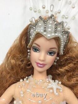 Enchanted Sirmaid Barbie Doll Limited Edition 2001 Nrfb #53978 Avec Coa
