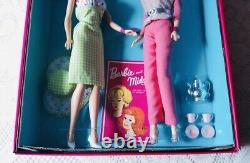 Ensemble cadeau de 50e anniversaire de Barbie & Midge reproduction Mattel NRFB Limitée 8300