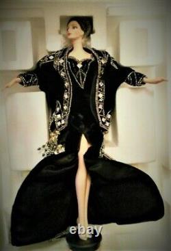 Erte Stardust Porcelaine Barbie Doll Limited Edition 2ème Dans Une Série 1996 Mattel