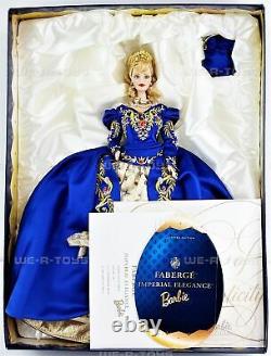 Faberge Imperial Elegance Limited Edition Porcelaine Barbie Doll No. 19816 Utilisé