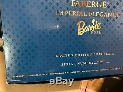 Fabergé Imperial Elegance Porcelaine -19816 -limited Édition Barbie # 09949