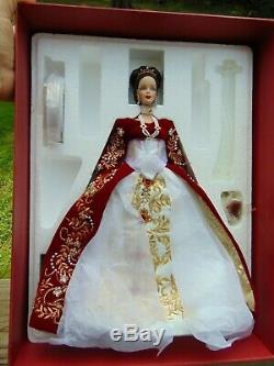 Faberge Imperial Splendor Barbie Red, Œuf Doré À Plume En Édition Limitée