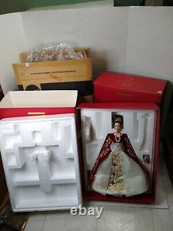 Faberge Imperial Splendor Porcelaine Barbie Doll 27028 Nrfb Limited Série #01220