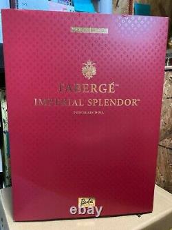 Faberge Imperial Splendor Porcelaine -onf -27028 -édition Limitée Barbie #06664