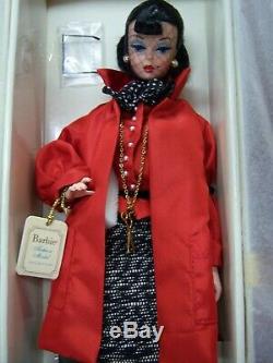 Fashion Designer Corps Silkstone Limited Edition Barbie Doll F Schwarz Nrfbox