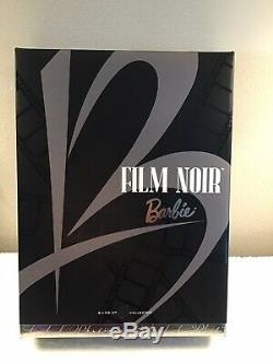 Film Noir Blonde Convention Étiquette Platinum Barbie- Très Limitée