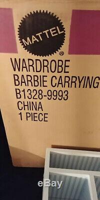 Garde-robe Barbie Porter Mannequin Case Silkstone 2003 Limited Edition