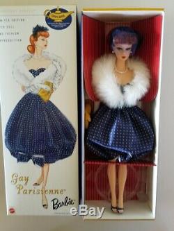 Gay Redhead Poupée Barbie Parisienne Vag 2003 Limited Edition 1959 Reproduction
