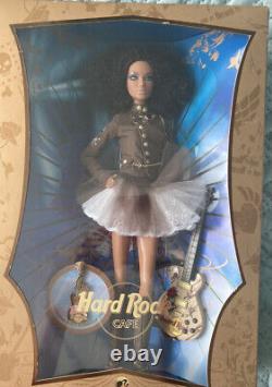Hard Rock Cafe Barbie Doll 2007 African American Limited Gold Label Rare Nouveau