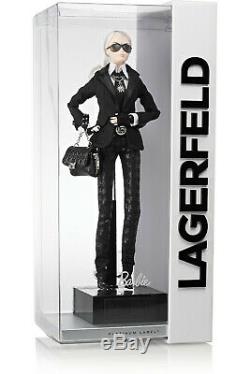 Karl Lagerfeld Poupée Barbie Platinum Label Édition Limitée 999 Nib