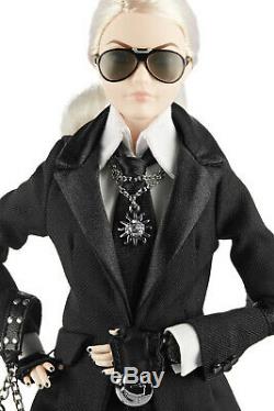 Karl Lagerfeld Poupée Barbie Platinum Label Édition Limitée 999 Nib