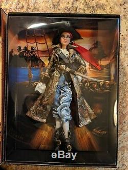La Poupée Barbie Pirate 2007 Gold Label Edition Limitee 9400. Nouveau Dans Le Monde Entier Mint