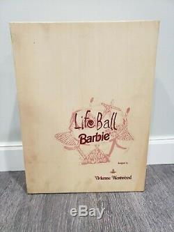 Life Ball Barbie Doll Par Vivienne Westwood Très Rare! Limitée # 0220/1000 Nib