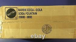 Limited Edition Coca-cola Soda Fountain Diorama Encore Cachetées Dans Shipper