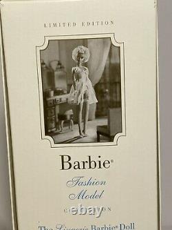 Lingerie Blonde Barbie 2002 Silkstone Mannequin Collection Limitée Ed