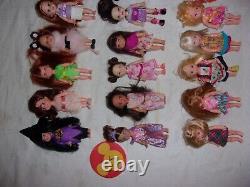 Lot De 30mattel 1990 Barbie Kelly Club Dolls & Friends (j)