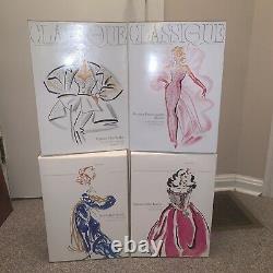 Lot De 8 Collection Classique Barbie Limited & Edition Collector Nib Poupées