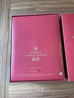 Mattel 2000 Imperial Splendor Faberge Porcelaine Barbie 27028 Nrfb Limited Ed