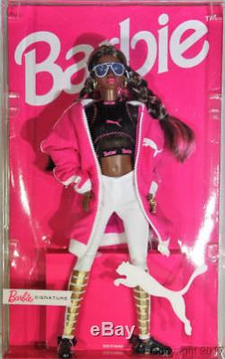 Mattel Barbie Brand New Puma 50th Anniversary Afro-américain Limited Edition