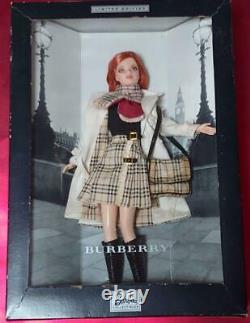 Mattel Barbie × Burberry Collaboration Limited Edition Doll 1999 Nouveau