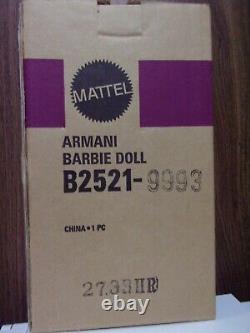 Mattel Barbie Collection Giorgio Armani Limited 2003 Nrfb Tous Emballés D'origine