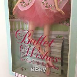 Mattel Barbie Collector Rose Étiquette Ballet Rêves 2014 Limitée Editionunused