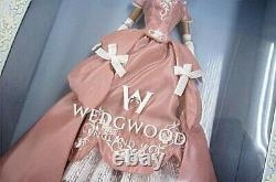 Mattel Barbie Limited Edition Wedgwood Robert Meilleure Robe Rose 2001 Aaunused