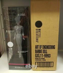 Mattel Creations Limited Edition Clear Barbie Nrfb In Hand Ships Gratuit